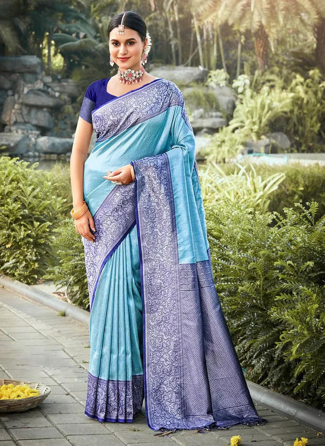 Ektara Silk By Bunawat Kanjivaram Silk Designer Sarees Wholesale Clothing Suppliers In India